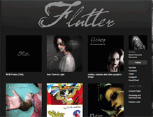 Tablet Screenshot of fluttermusic.com